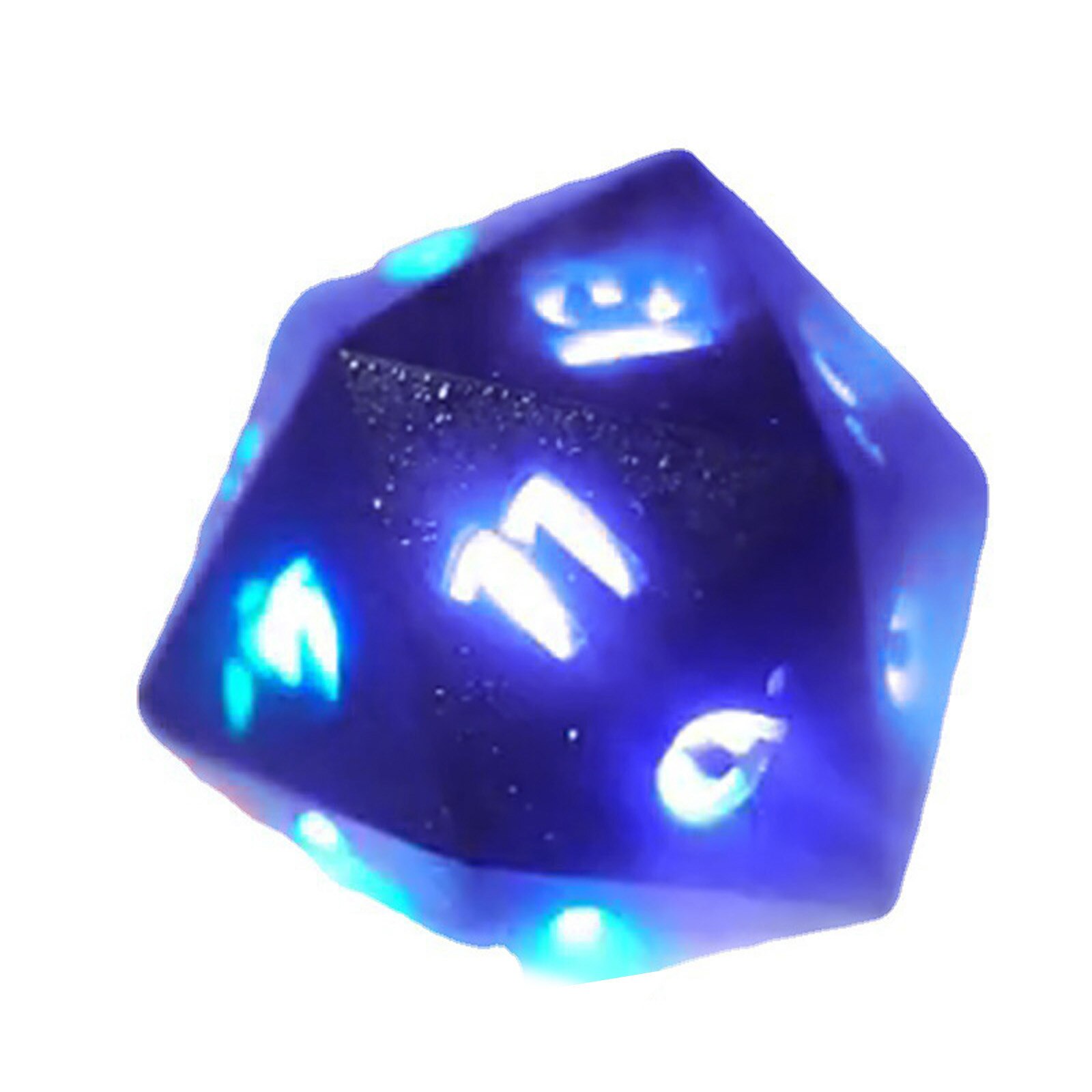Electronic Dice Adult Couple Games Fun Party Weekend Play Toy LED Event Glow Party Supplies Yellow and Blue: Default Title