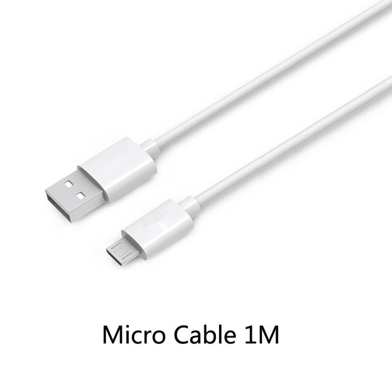 til samsung galakse  s8 s9 s10 hurtigadapterlader 9 v 1.67a telefonlader type c datakabel til samsung  s5 s6 s7 mikro usb-kabel: Mikrokabel hvit
