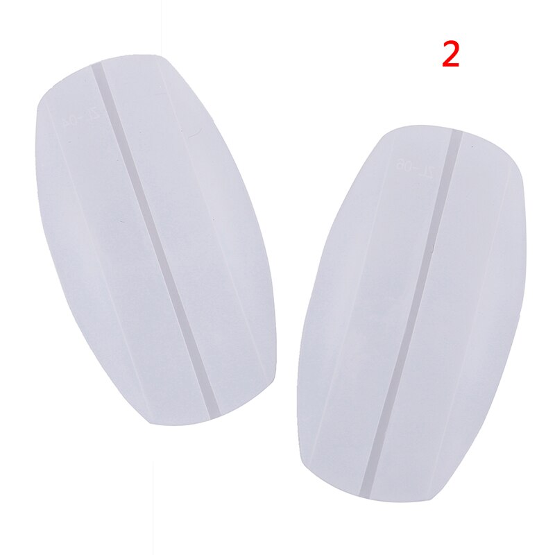 Hombreras de silicona suave antideslizantes, almohadilla Invisible para el hombro, correa para sujetador, cojines, soporte para ropa DIY, accesorios de costura de tela, 2 uds.: 4