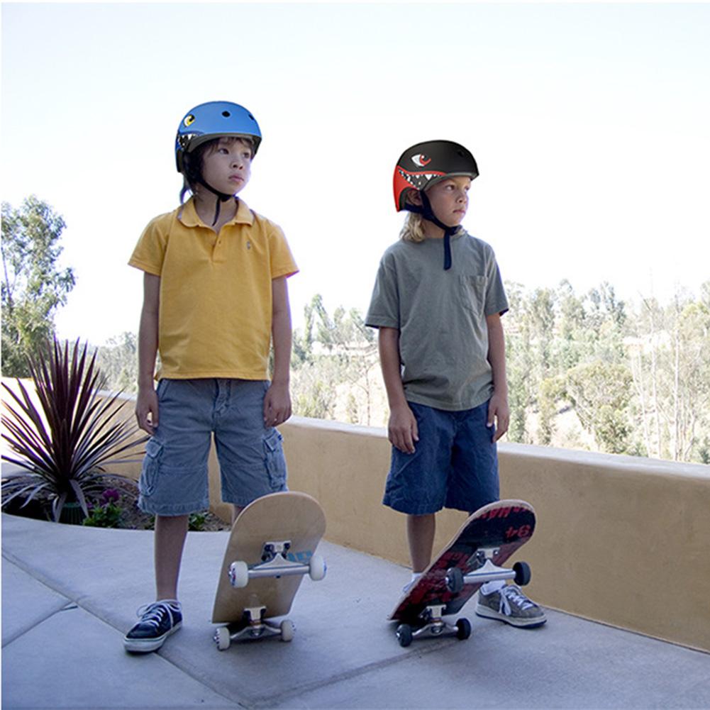 3-8 años los niños cascos de bicicleta de alta densidad PC de dibujos animados niño patinando Ciclismo montar niños casco de bicicleta Ciclismo