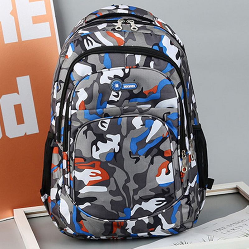 2 tailles Camouflage sacs d'école imperméables pour filles garçons orthopédiques enfants sacs à dos enfants livre sac Mochila Escolar cartable