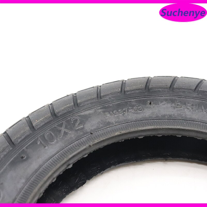 Neumático de inflado para patinete eléctrico Xiaomi M365 Pro, piezas modificadas, 10 pulgadas, 10x2, exterior e interior
