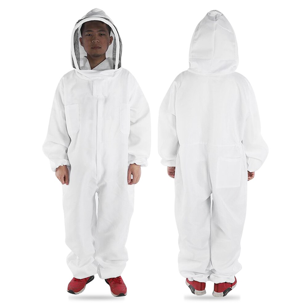 Full Body Imker Kleding, Professionele Imker Pak, Bee, Veiligheid Sluier Hoed, Alle Body Gear