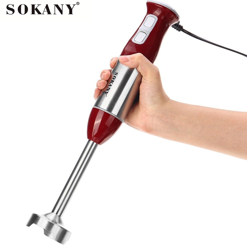 Sokany Hand-Blender Stick Hand Onderdompeling Blender 700 Watt 2 Touch-Speed Onderdompeling Multifunctionele Staafmixer eu Plug