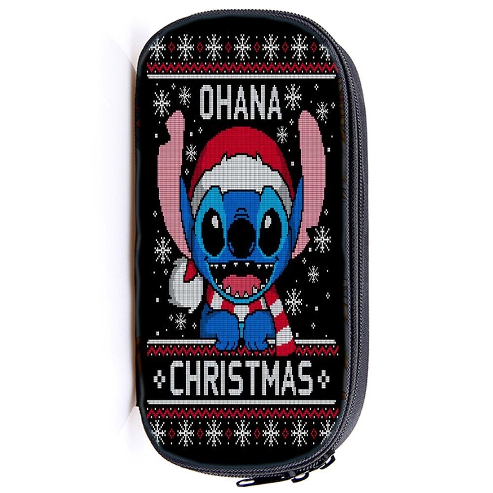 Stitch Eten Watermeloen Etui Jongen Meisje Briefpapier Zak Tieners Potlood Houder Kids Pen Zak Student Start School: 13