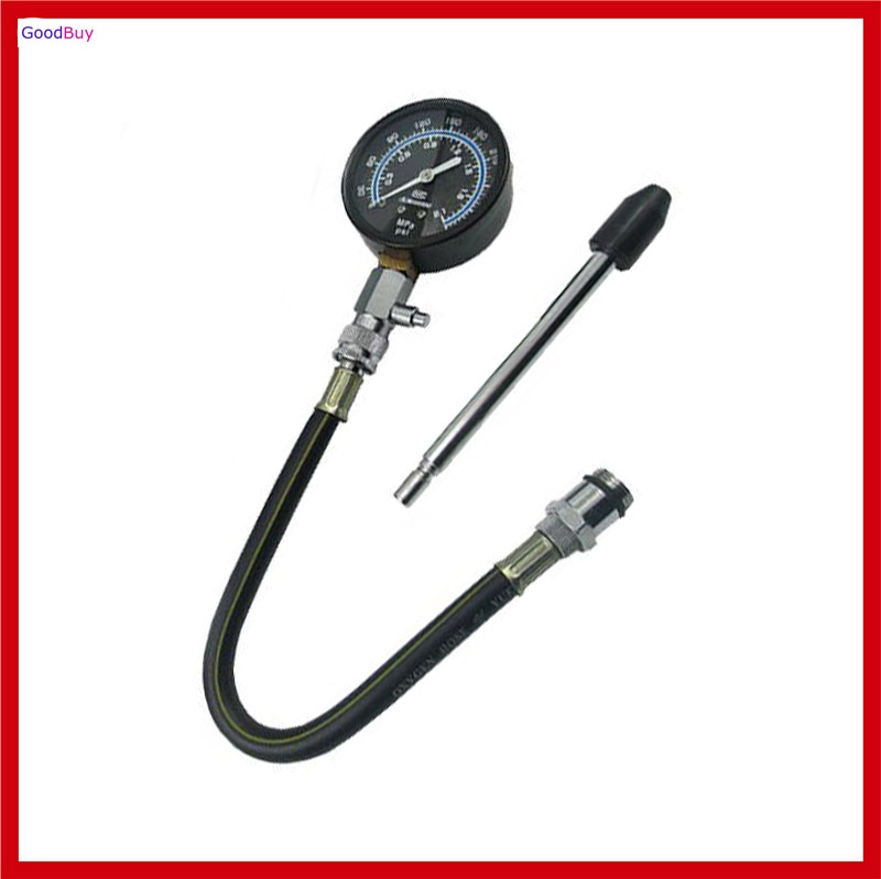 Auto Car Petrol Gas Engine Cylinder Compression Pressure Gauge Tester Kit Tool