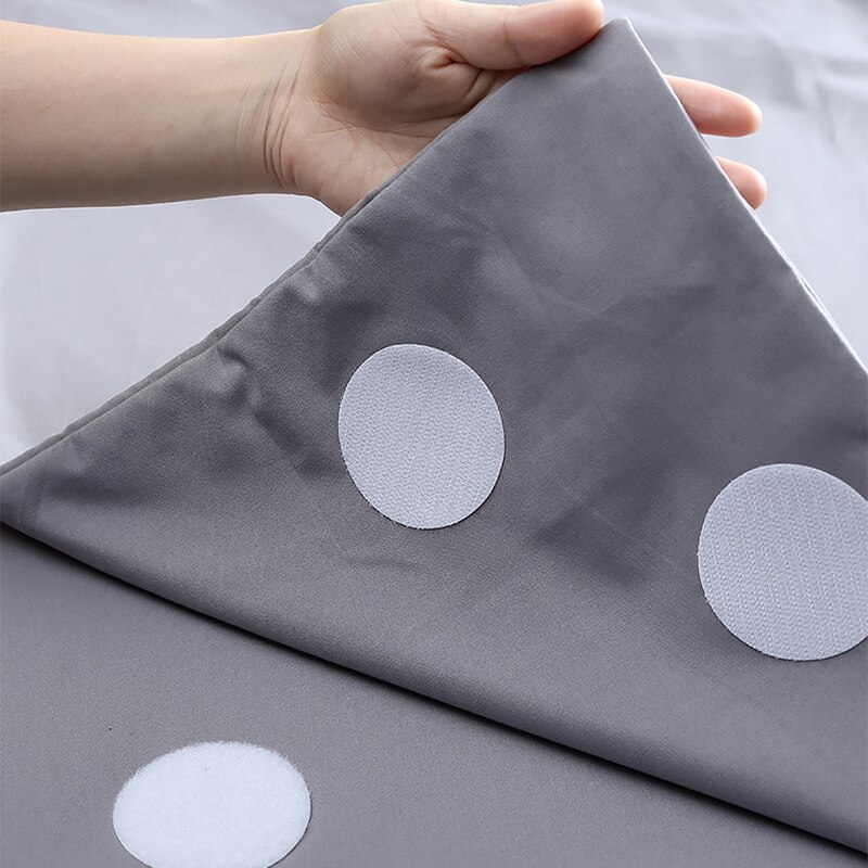 6mm Strong Self Adhesive Fastener Nylon Hook and Loop Tape Velcro Adhesive Tape for Bed Sheet Sofa Mat Carpet Anti Slip Mat