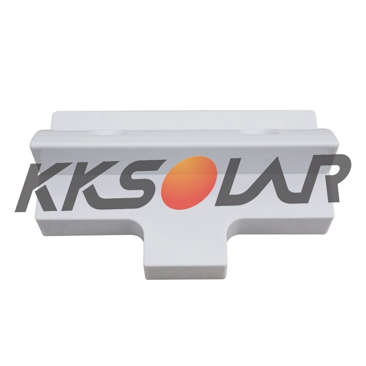 Abs 180Mm Korte Side Pv Zonnepaneel Montage Montagebeugel Spoiler Voor Dak Caravan