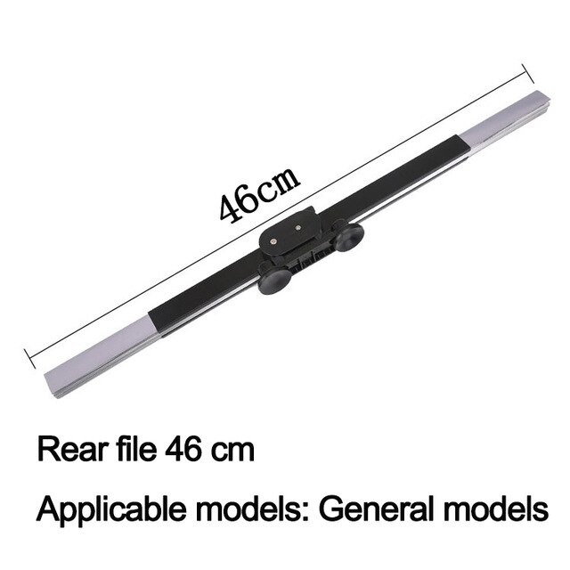 Voiture rétractable pare-brise pare-soleil bloc pare-soleil couverture avant arrière fenêtre feuille rideau pour solaire UV protéger 46/65/70cm: Rear 46cmx60cm