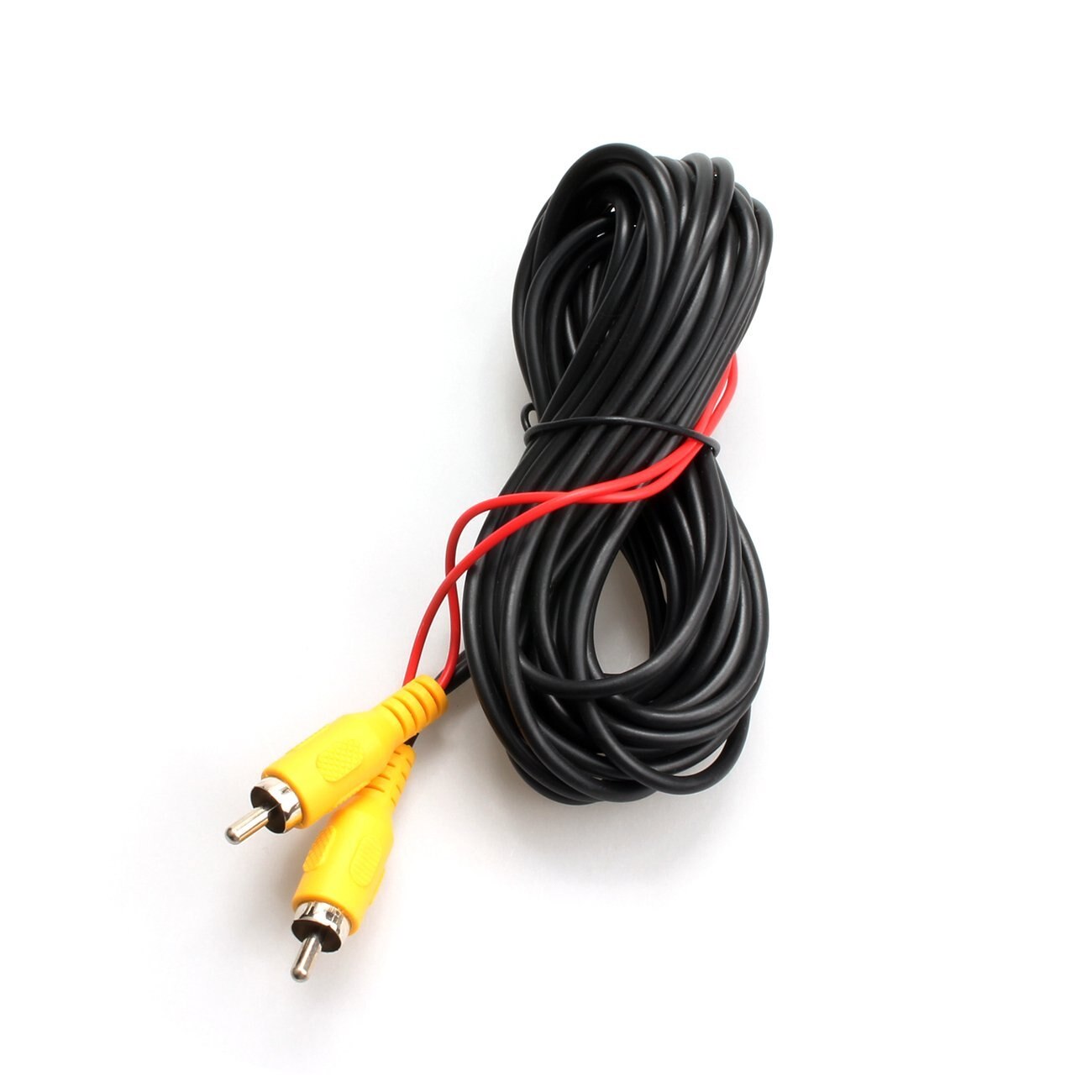 Av kabel universal auto rca av kabel ledningssele til bil bakkamera kamera parkering 6m videoforlængerkabel