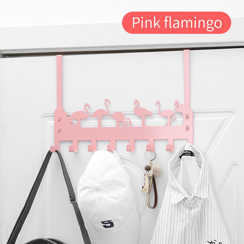 Achterdeur haak hanger deurhanger opbergruimte spijkervrij en spoorvrij mute rack gratis ponshaak gereedschap: 1
