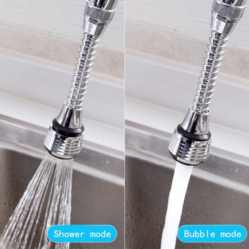 Boquilla filtro para grifo burbujeador de la llave Acero inoxidable 360 grados giratorio ahorro de agua grifo cocina accesorios de cocina