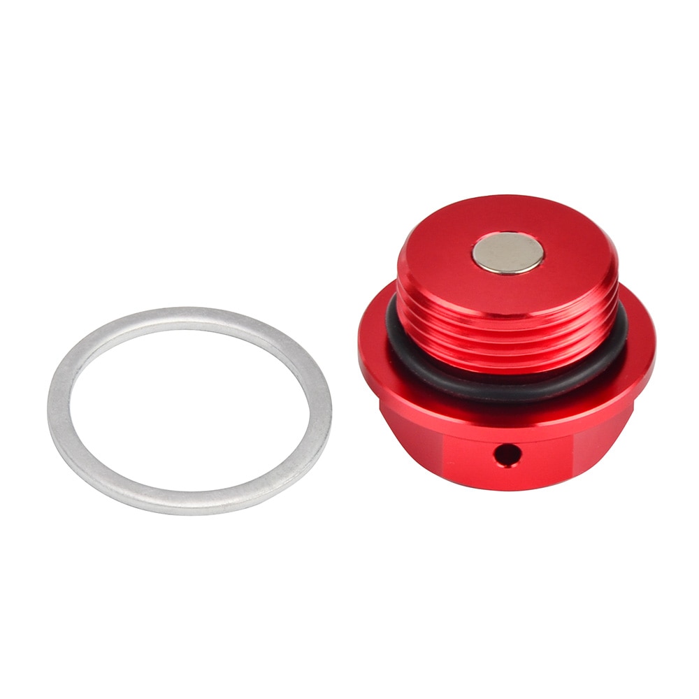 CNC Aluminium Magnetic Öl Ablauf Stecker M22 x 1,5 22mm x 1,5 Motorrad Auto