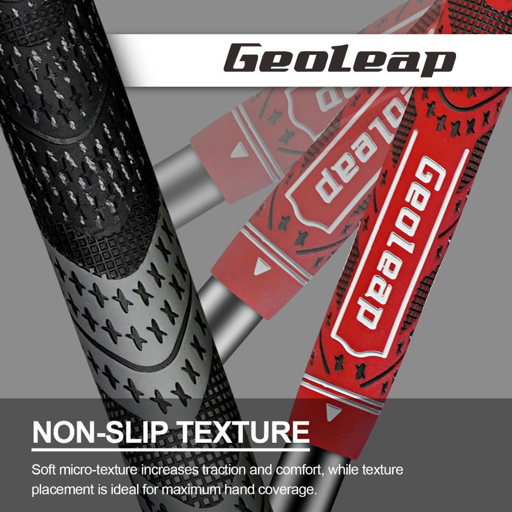 Geoleap ACE-C Golf Grips 10 Stks/partij, Hybride Golf Club Grips, Multi Samengestelde, Standaard, 10 Kleuren Optioneel,