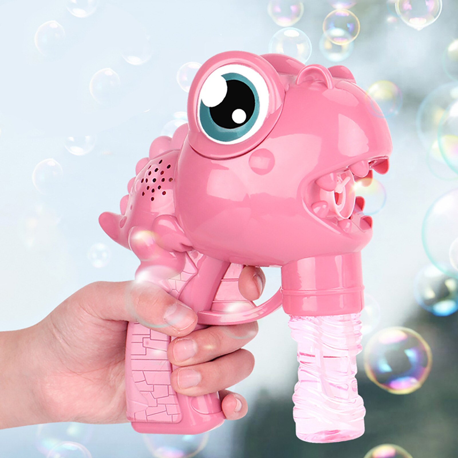 Kinderen Elektrische Dinosaurus Bubble Machine Automatische Bubble Blazen 100Ml Outdoor Grappige Speelgoed Voor Kinderen Kinderen Speelgoed