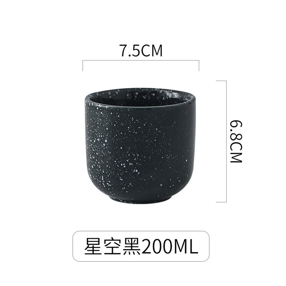 200ml søte japanske rå keramikk melk kopp flammeovn keramiske krus kaffekopper ettermiddagste kopp tazas originales: H
