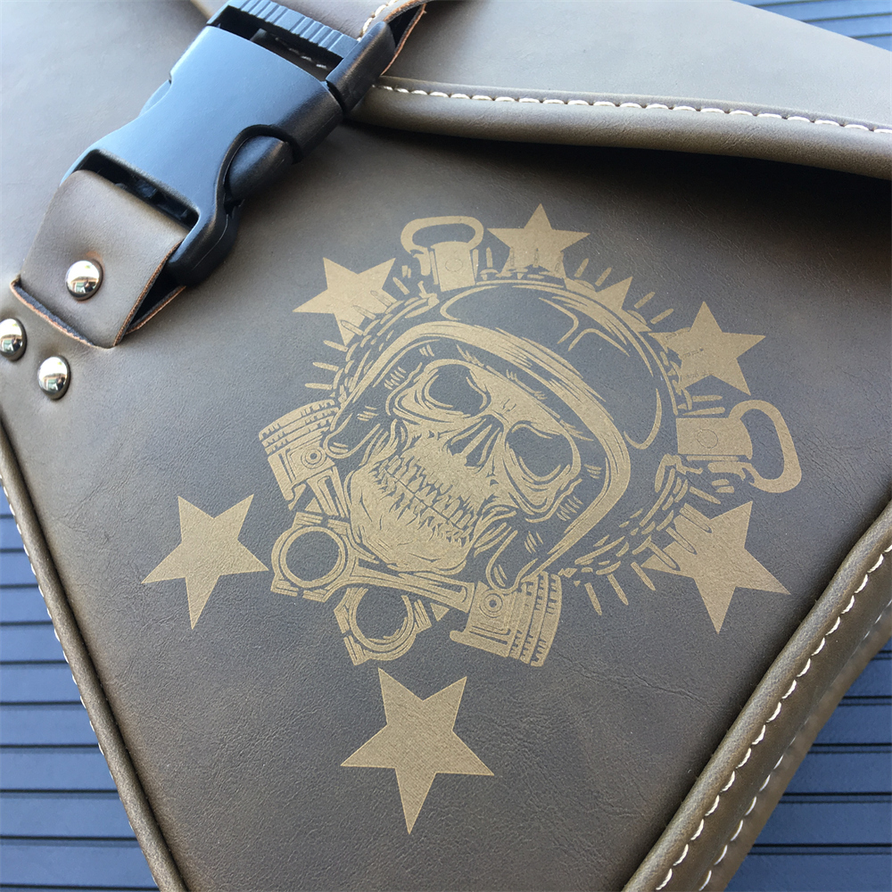 Borse da Sella Moto - Pelle PU - Impermeabile - Borsa Attrezzi Laterale - per Sportster 883 1200XL