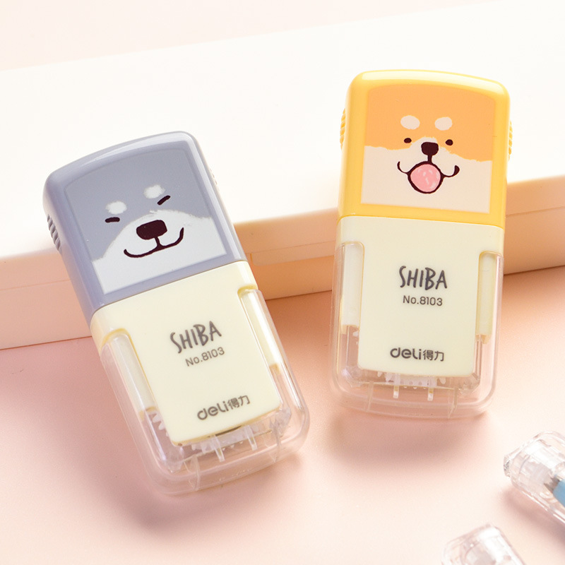 Corrector de cinta correctora con dibujos animados Kawaii White Out, promocional, Papelería, Material Escolar y de oficina