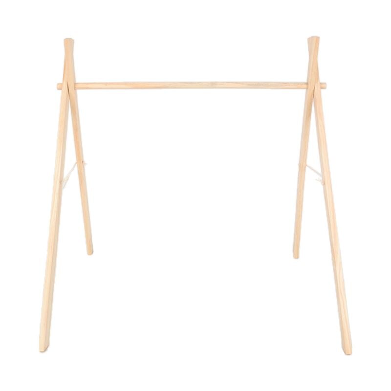 Nordic Simple Wooden Fitness Rack Children Room Decorations Baby Play Gym Bar N0HD