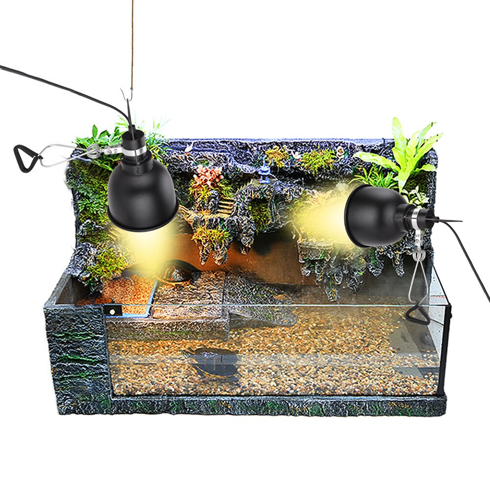 75w reptielen warmtelamp 25w 50w warmtelamp zonnelamp verwarming voor reptielen aquarium lamp inbegrepen aquarium accessoires