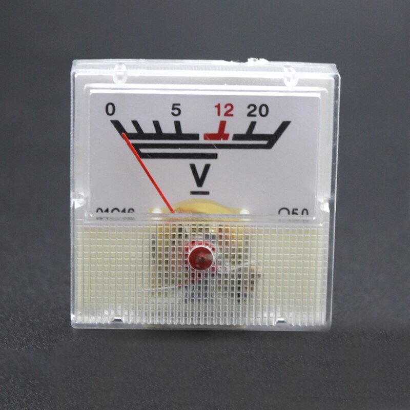 12V instrument voltmeter module DIY electronic production panel electronic component voltage detection test tool