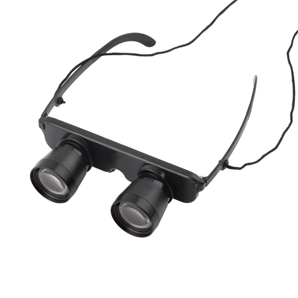 3x28 Magnifier Glasses Style Outdoor Fishing Optics Binoculars Telescope