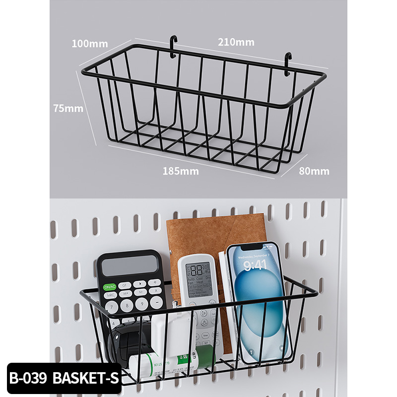 Pegboard-accessoires Organizer Kit Hangende pegboard-panelen Veelzijdige pegboard-kit Plankopslaghaken VOOR oplossingen Wandopslag