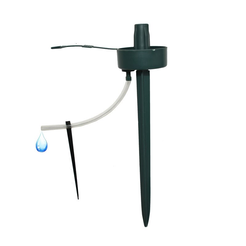 Drip Irrigation system Plant Waterers DIY Automatic Drip Water Spikes Taper Watering Plants Houseplant Spike Dripper 1 Pc: B x hose