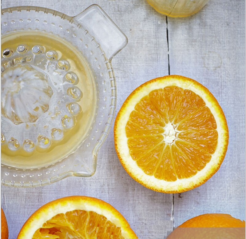 Exprimidor de limón Manual de cristal, exprimidor de naranja, Extractor de zumo, exprimidor de fruta, accesorios de cocina para bebidas de cóctel