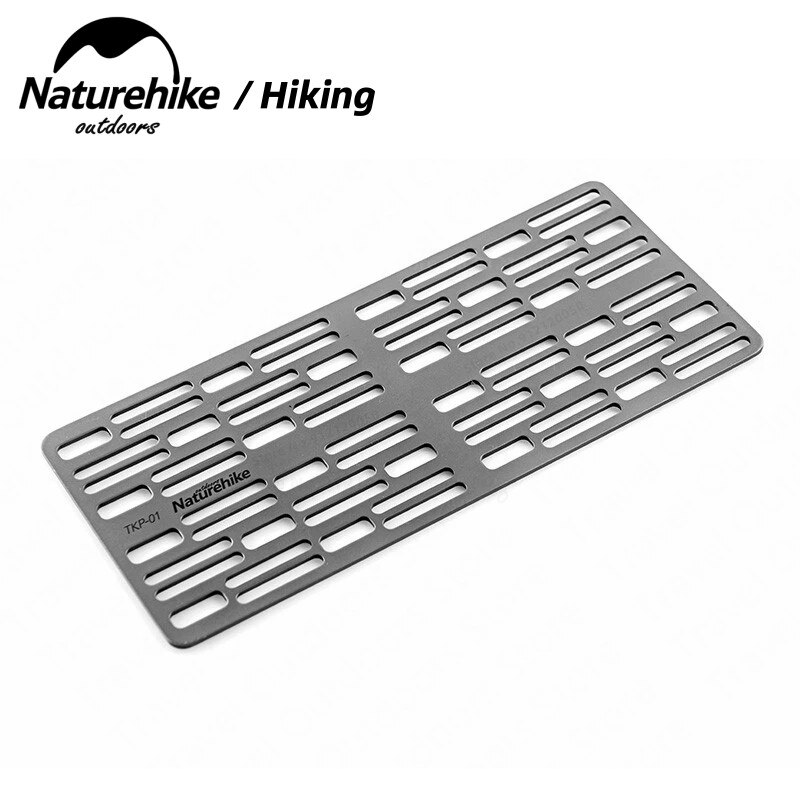 Naturehike campeggio teglia da forno lega di titanio BBQ ultraleggero portatile Picnic Grill casa Barbecue piastra attrezzo esterno pentole nuovo