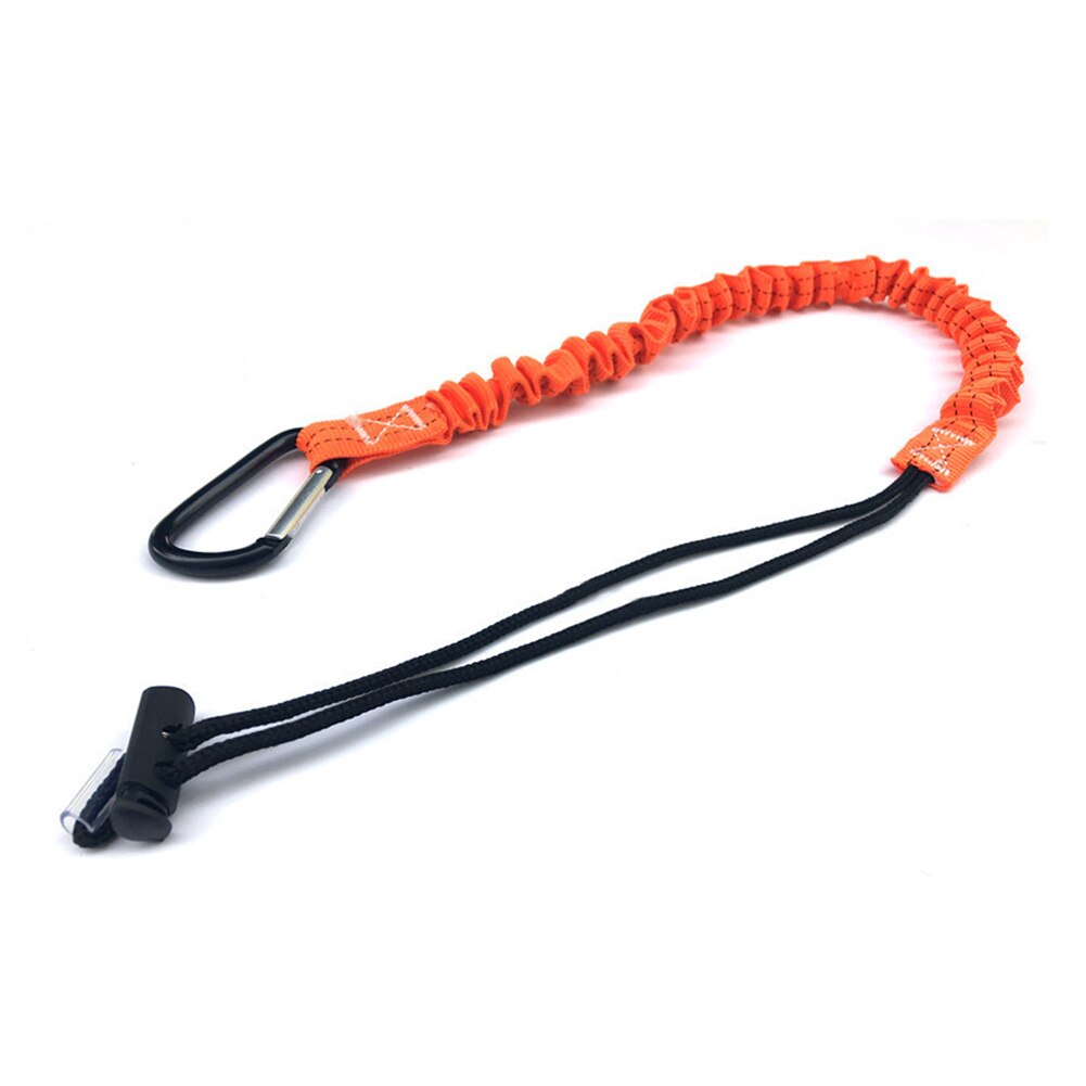 Buitenklimmen karabijnhaak gereedschap lanyard elastisch telescopisch veiligheidstouw intrekbaar klimgereedschap touw klimaccessoires