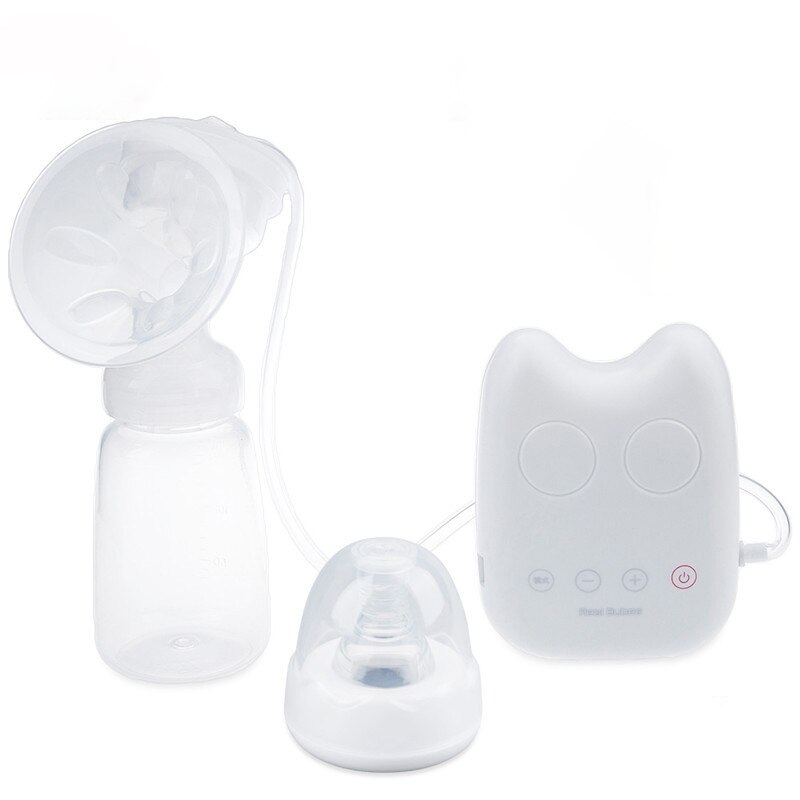 Ægte bubee enkelt dobbelt elektrisk brystpumpe baby amning spædbørn brystvorte sutteflaske usb brystpumper til mor: D
