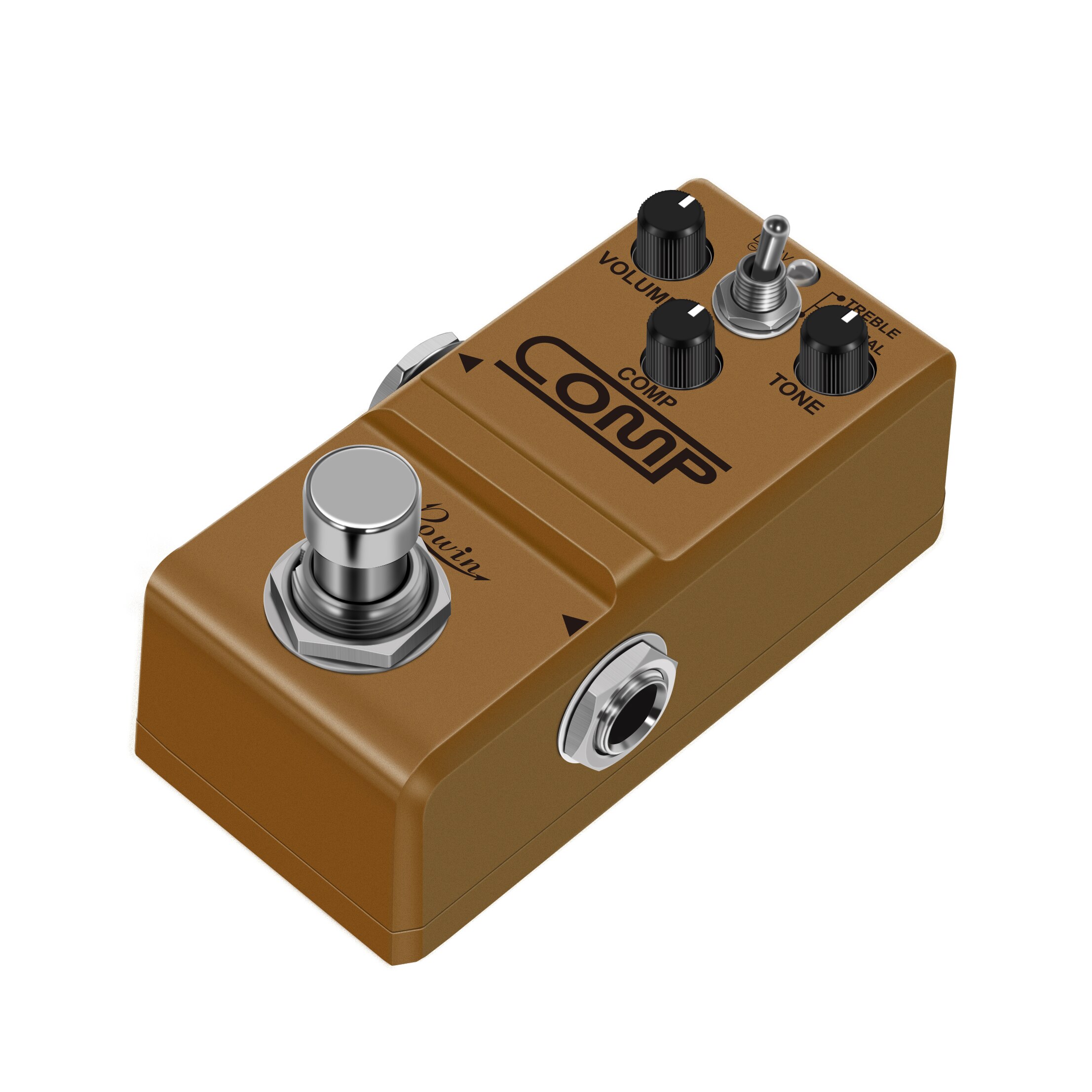 Rowin LN-333 Analog Mini Opto Kompressor Kasten Gitarre Kompression Pedal für Elektrische Gitarre Bass