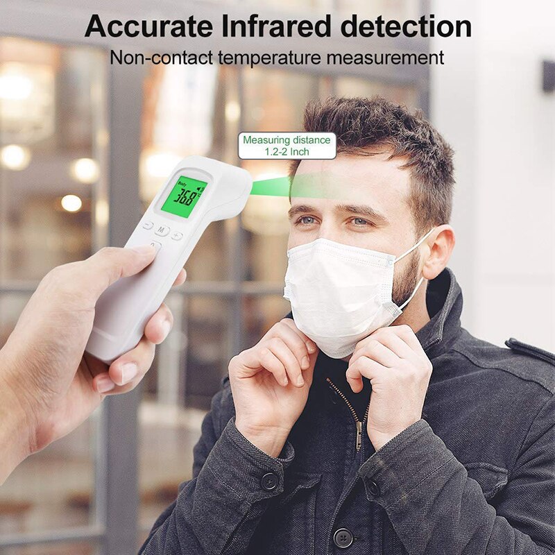 Nwe Body Thermometer Non-contact Ir Infrarood Voorhoofd Temperatuurmeting Digitale Infrarood Koorts Oor Thermometer