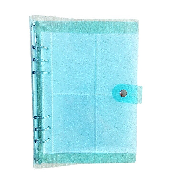 A5 A6 Binder Photocards Collect Book Postcards Organizer Journal Notebook With 10PCS Sleeves School Stationery