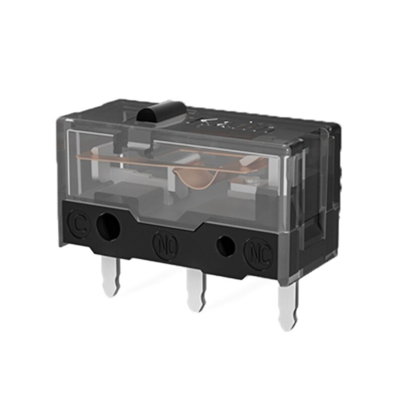 1 Pair Kailh GM 8.0 Mouse Micro Switch for Gaming Mouse 3 Pin Black Dot