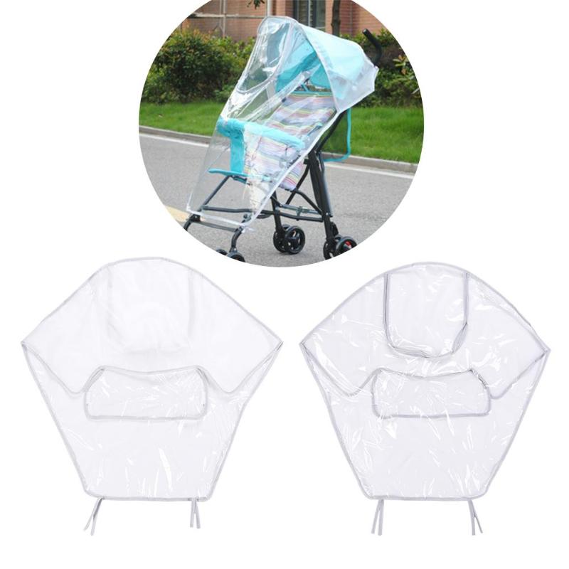 Leichte Kinderwagen Kinderwagen Zubehör Regen Abdeckung Wind Staub Schild Regenmantel Notwendig Baby draussen Kinderwagen Spielereien