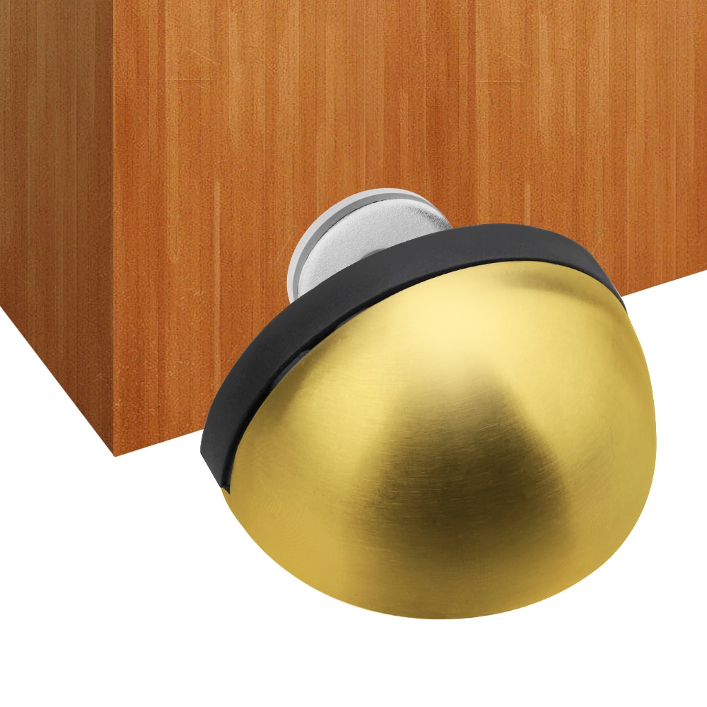 Topes de puerta con imán de acero inoxidable de HOOMIN, tope para puerta, herrajes para muebles, soporte para puerta, mejora para el hogar