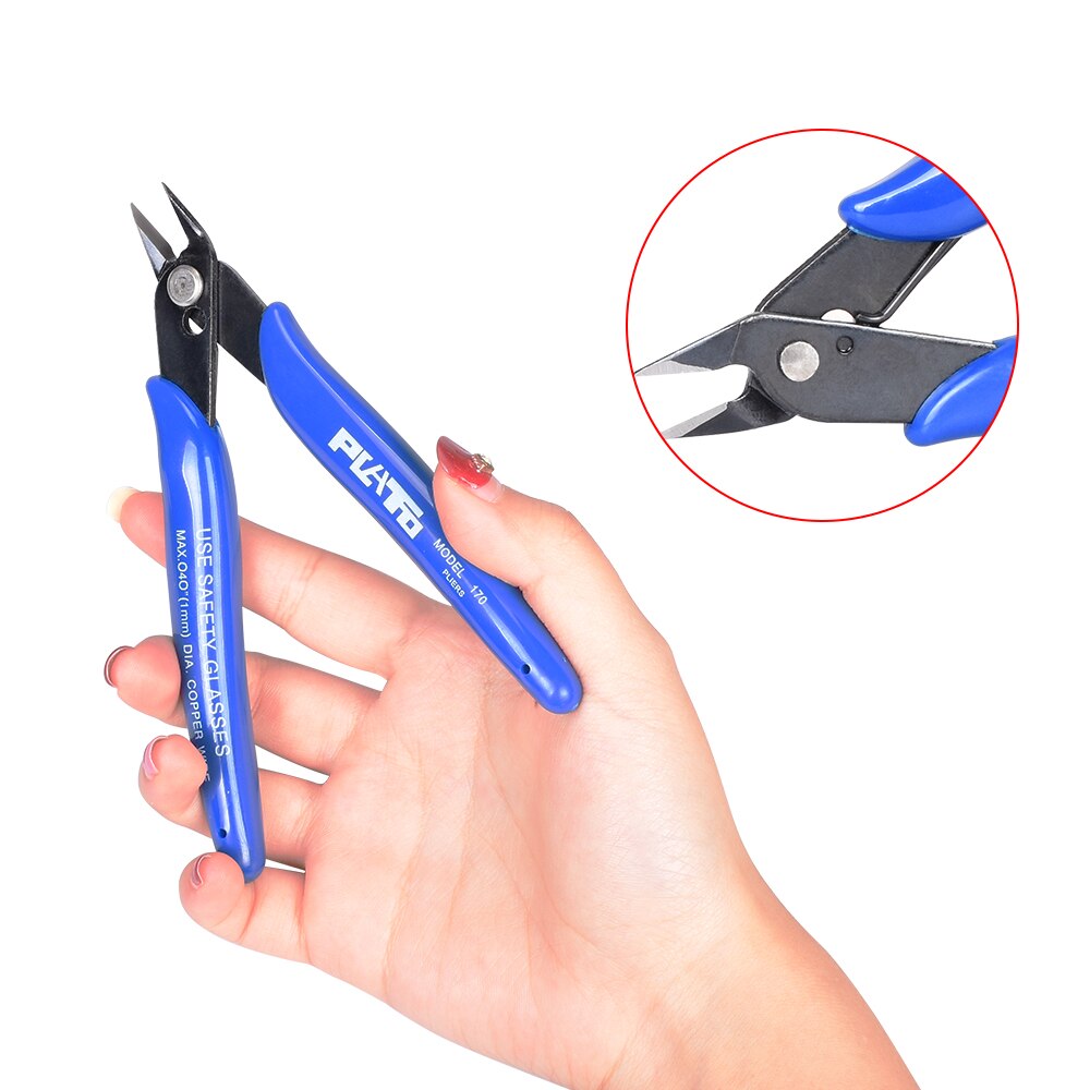 Outils d'imprimante 3D coupe-câble électrique coupe coupe côté cisailles affleurantes pinces PLA Filament ABS PETG 3D pièces