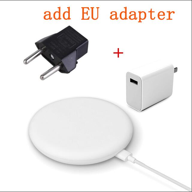 Chargeur sans fil d'origine Xiaomi 20W 27W Max 15V 27W prise appliquer à Xiaomi Mi9 MiX 2S Mix 3 Qi EPP10W pour iPhone XS XR XS MAX: add EU adapter
