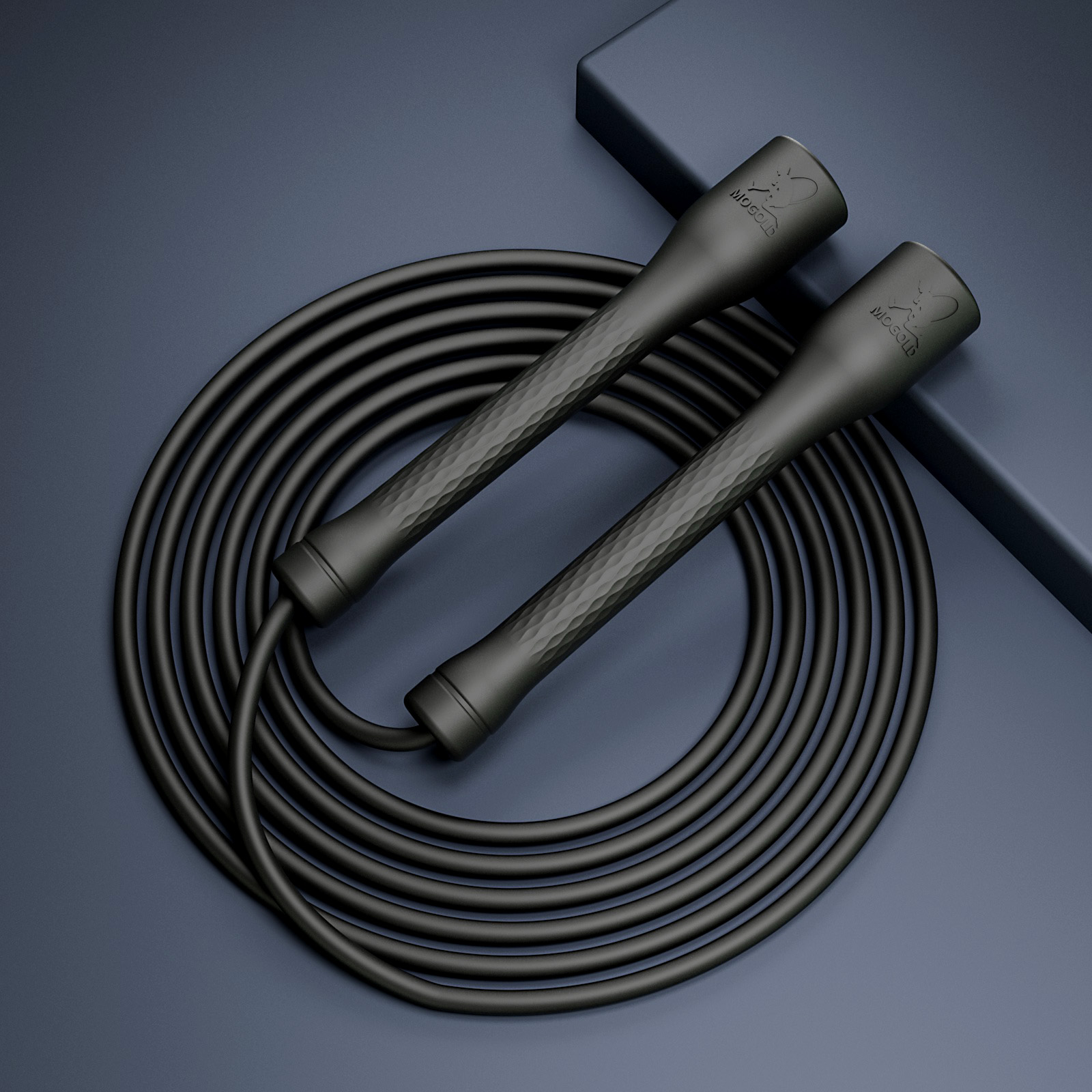 Jump Rope for Kids Adult Fitness Crossfit Rapid Speed Skipping Rope Adjustable PVC Speed Rope Gym Fitness Equipment: black