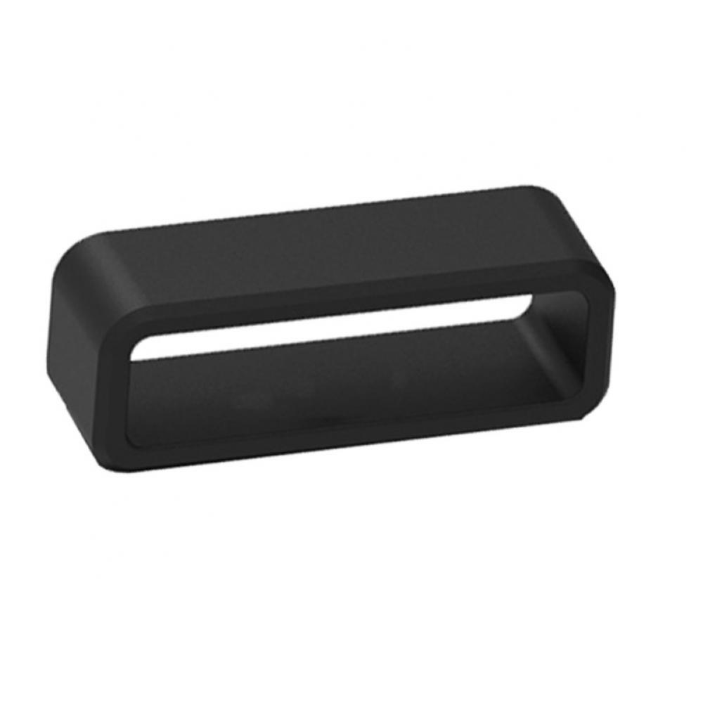 12-30mm Black Watchbands Strap Loop Ring Activity Rings Watch Strap Loop Silicone Rubber Watch Bands Accessories: PURPLE