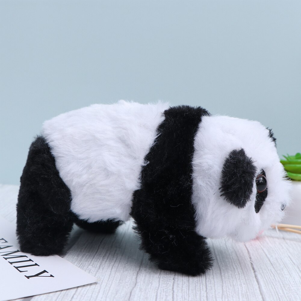 1Pc Elektrische Panda Speelgoed Smart Educatief Simulatie Wandelen Muziek Dieren Speelgoed Pop Voor Kinderen Meisjes Jongens