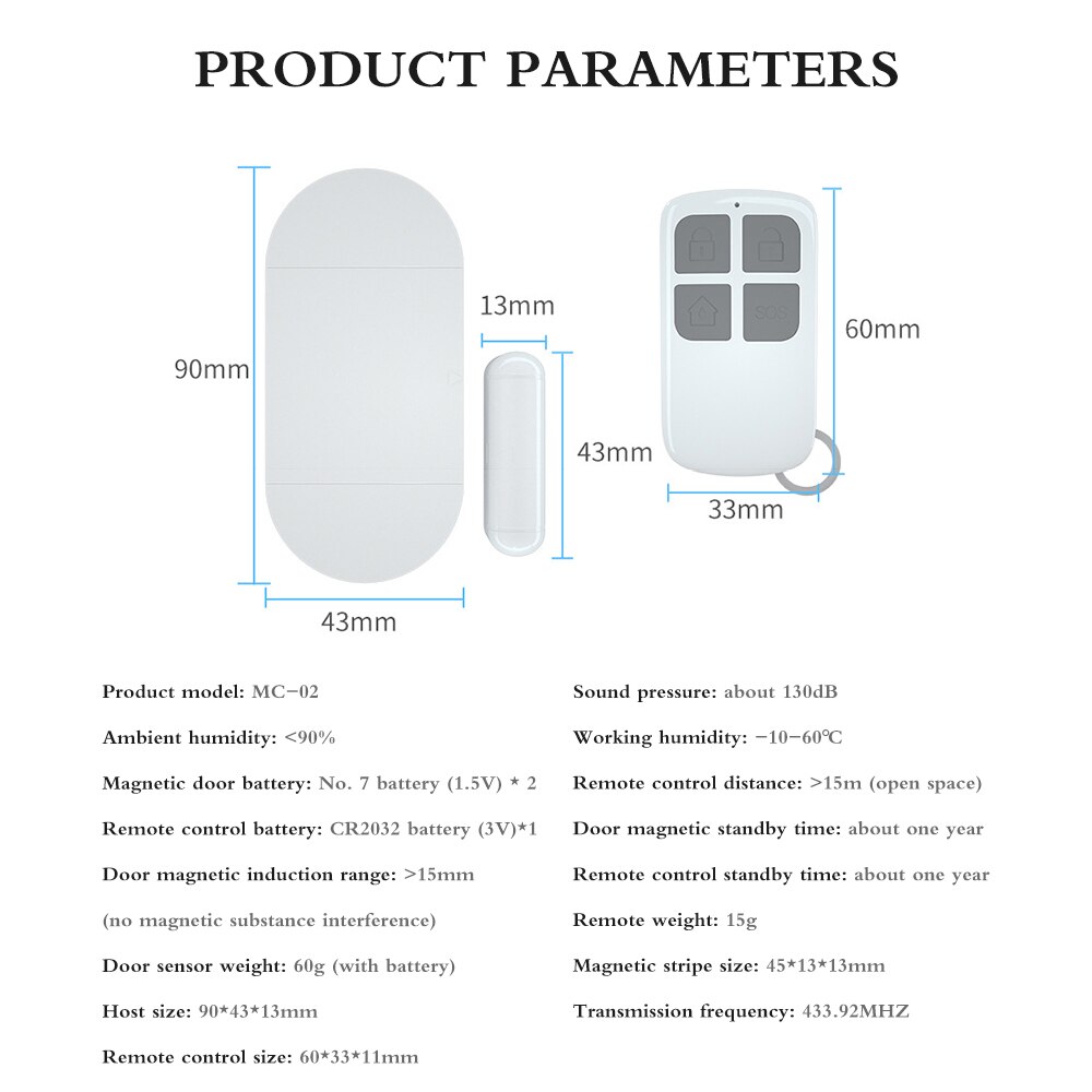 Wireless Home Wifi Gsm Alarmsysteem Kit App Controle Met Auto Dial Bewegingsmelder Alarmsysteem Thuis