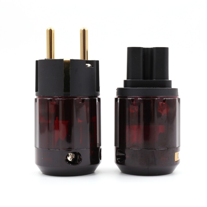 HiFI audio Diy power kabel een paar Vergulde C-079... – Grandado