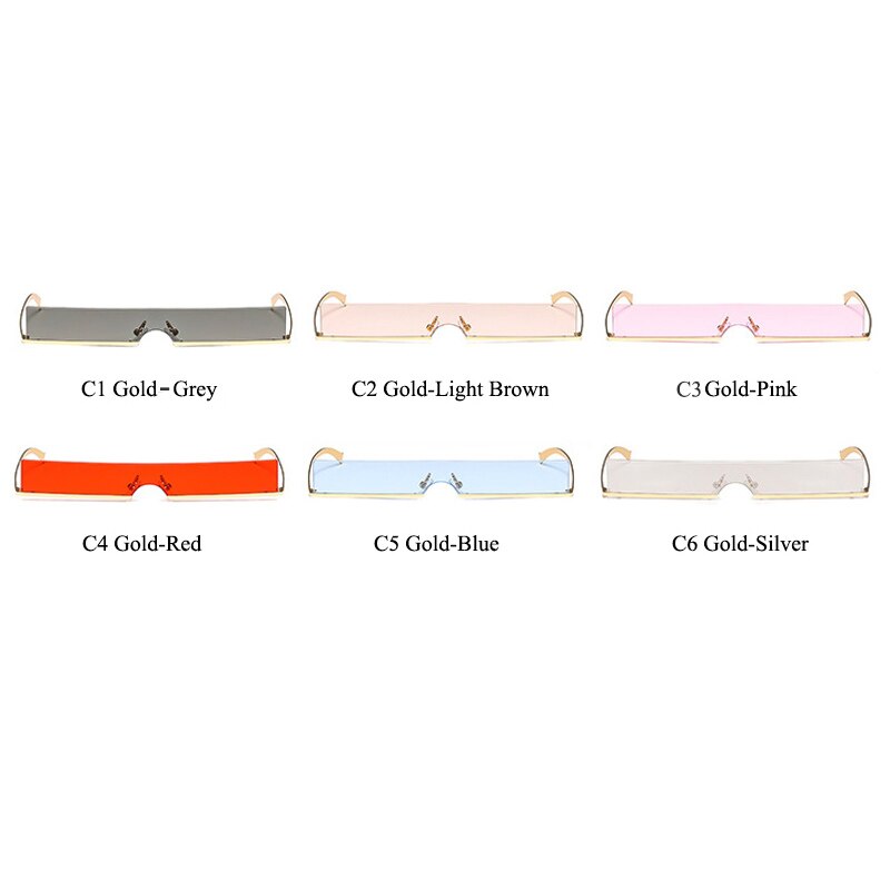 ALOZ MICC Vrouwen Vierkante Zonnebril Mode Metalen Half Frame Goggle Zonnebril Vrouwen Sexy Shades Eyewear UV400 Q154