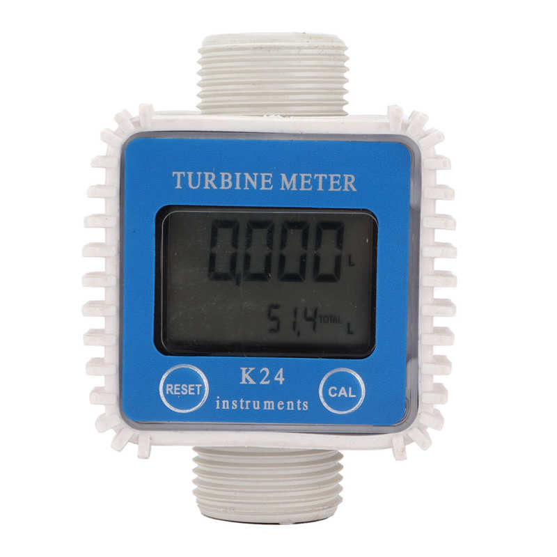 Flow Meter Flow Meter Indicator Electronic Digital LCD for Diesel Gasoline Oil Methanol