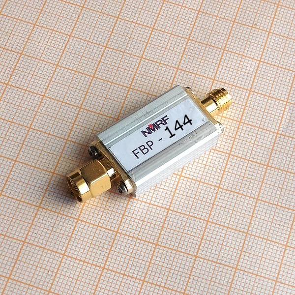 Filtre à bandes 2 M 144MHz | ultra petit volume, interface SMA