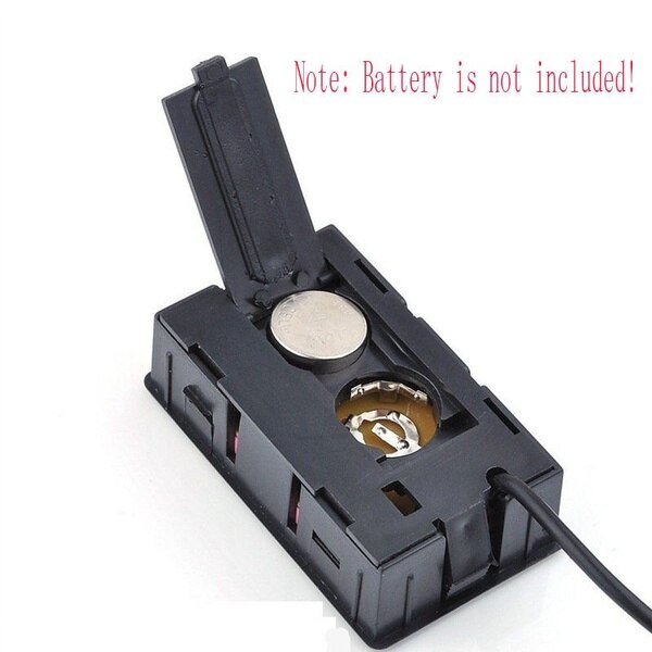 Mini LCD Digitale Thermometer voor Vriezer Temperatuur-50 ~ 110 graden Koelkast Koelkast Thermometer indoor outdoor Sonde 1M 2M