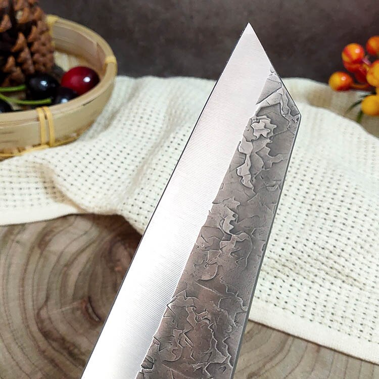 Forged Boning Knife Butcher Knife Kitchen Stainless Steel Meat Chopping Knife Serbian Chef Slicing Cutter Knife Cooking Tools